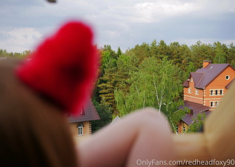 Naken lekkede OnlyFans-bilde av Redheadfoxy90