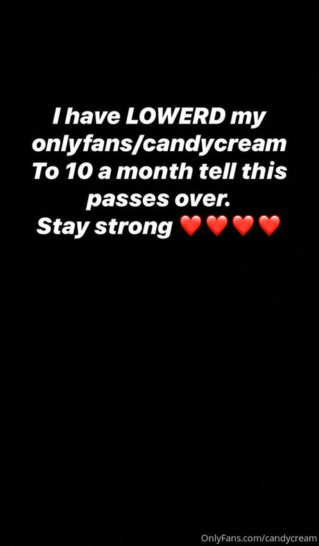 Naken läckt OnlyFans-bild av Candycream