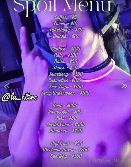 Foto di nudo di fuga di OnlyFans di Lanitro