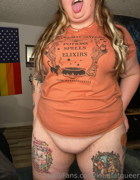 Nahá fotka uniklých OnlyFans od Loudfatqueer