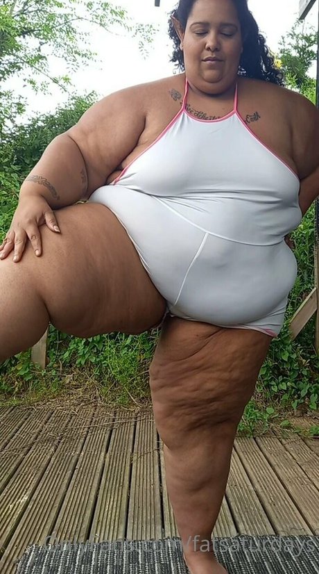 Naken lekkede OnlyFans-bilde av Fatsaturdays