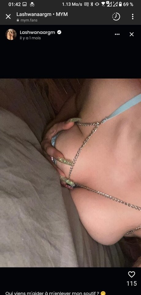 Nacktes geleaktes OnlyFans-Foto von Lashwanaargm