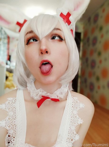 Naken lekkede OnlyFans-bilde av Tsumimi