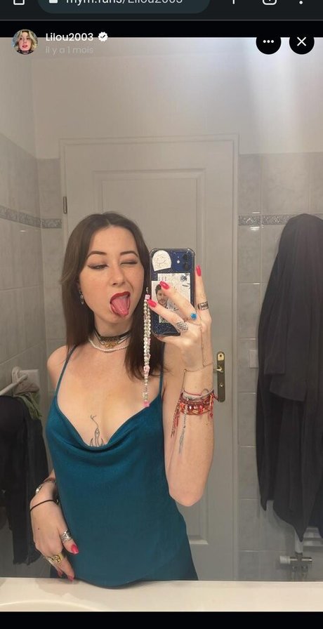 Naken lekkede OnlyFans-bilde av Lilou2003