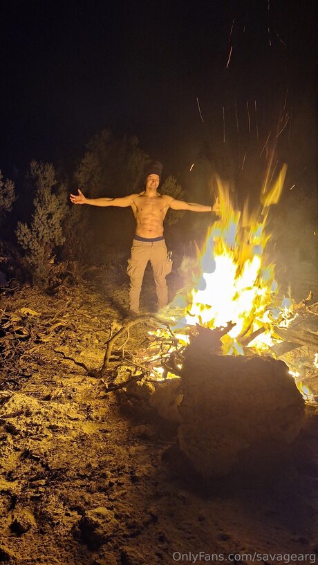Naken lekkede OnlyFans-bilde av Savagearg