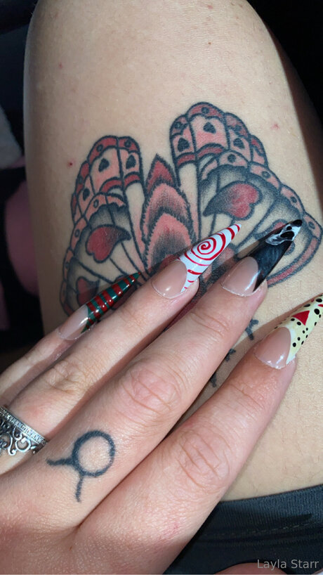 Foto desnuda filtrada de OnlyFans de Bttrfly Chaser