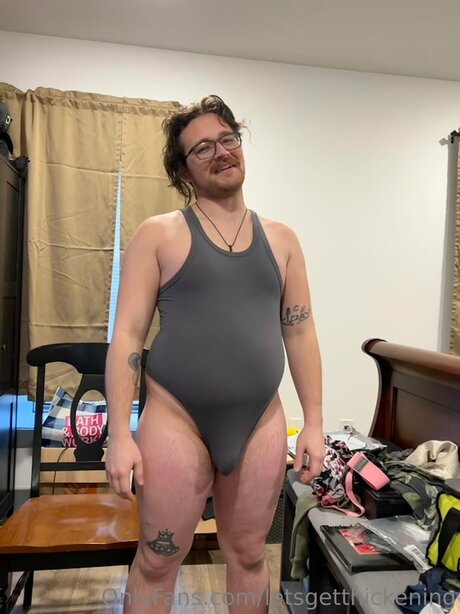 Naken lekkede OnlyFans-bilde av Letsgetthickening