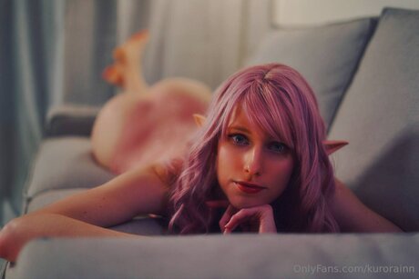 Naken lekkede OnlyFans-bilde av Kurorainn