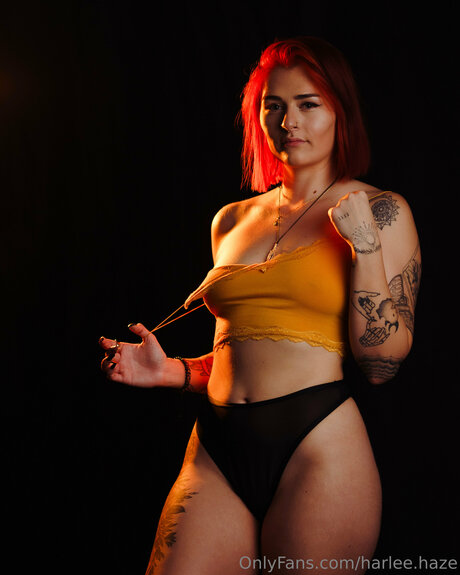 Naakte gelekte OnlyFans-foto van Harlee Haze