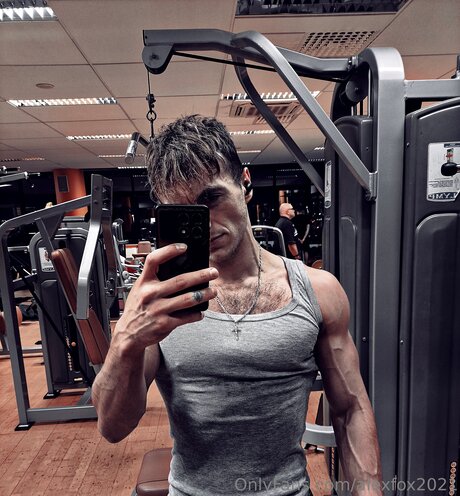 Naken lekkede OnlyFans-bilde av Alexfox2021