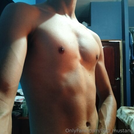 Nahá fotka uniklých OnlyFans od Bad Mustang