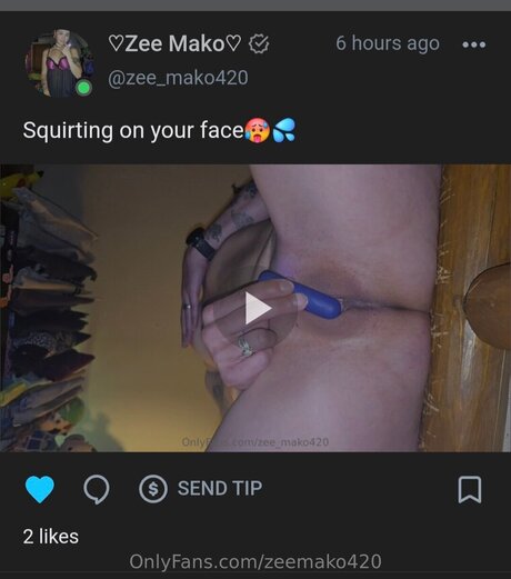 Nacktes geleaktes OnlyFans-Foto von Zeemako420