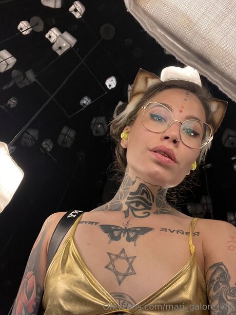 Naken lekkede OnlyFans-bilde av Mari Galore Vip