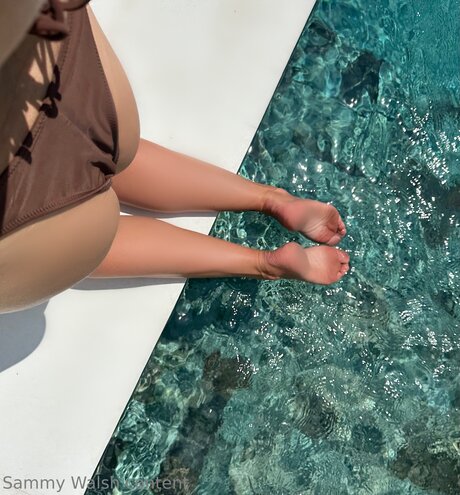 Nacktes geleaktes OnlyFans-Foto von Sammysfeetngreet