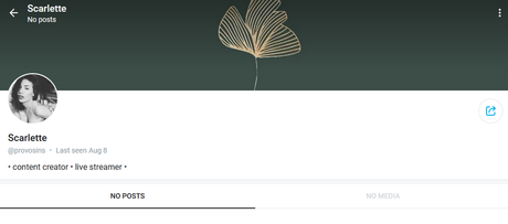 Naakte gelekte OnlyFans-foto van Provocatrix