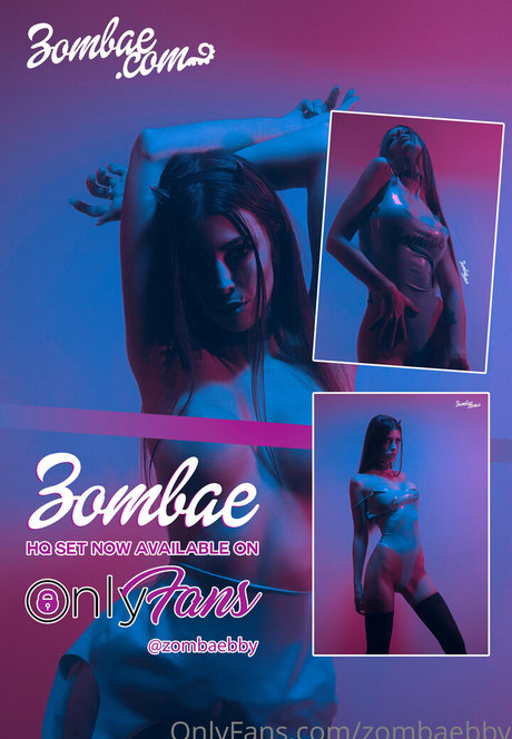 Nahá fotka uniklých OnlyFans od Zombaebby