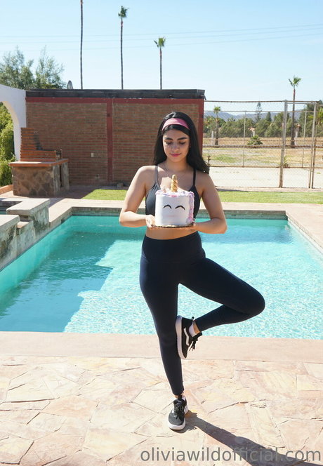 Naakte gelekte OnlyFans-foto van Oliviawildofficial