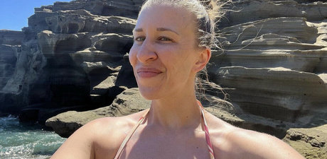 Naakte gelekte OnlyFans-foto van Aubrey Edwards