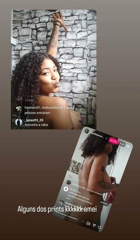 Nahá fotka uniklých OnlyFans od Ingridbiancalmeida