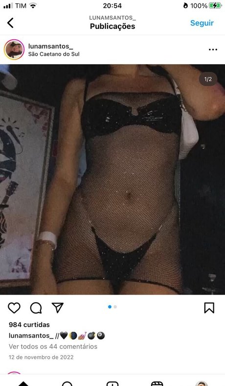 Nacktes geleaktes OnlyFans-Foto von Luna Santos