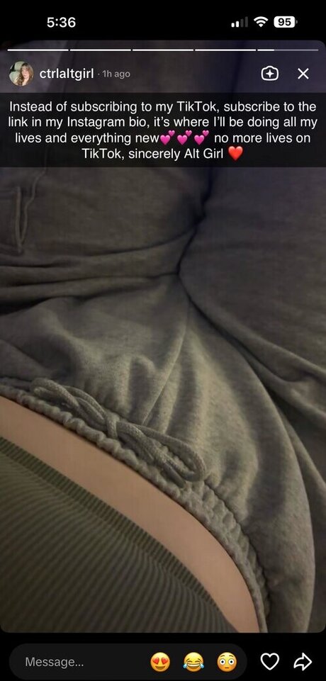 Nacktes geleaktes OnlyFans-Foto von Ctrlaltgirl