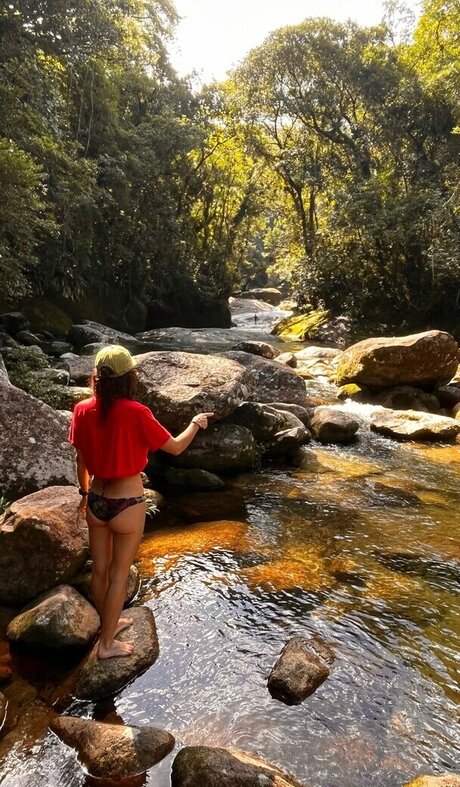 Nahá fotka uniklých OnlyFans od Marina Person