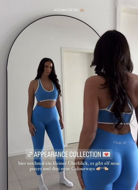 Naken lekkede OnlyFans-bilde av Jasmin Azizam