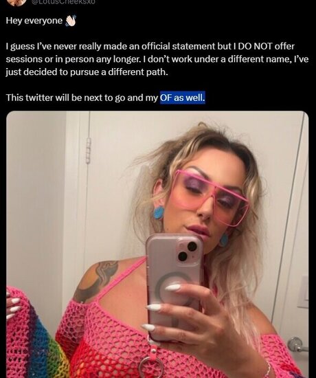 Nacktes geleaktes OnlyFans-Foto von Lotuscheeks