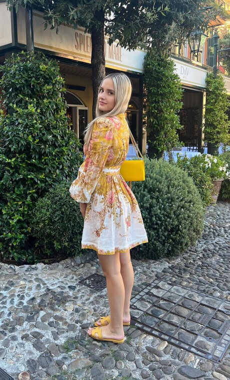 Nacktes geleaktes OnlyFans-Foto von Davina Geiss