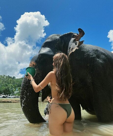 Nacktes geleaktes OnlyFans-Foto von Domelipa