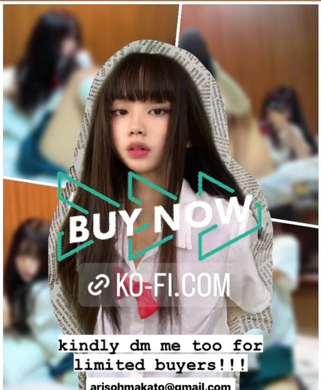 Naakte gelekte OnlyFans-foto van Arihienna