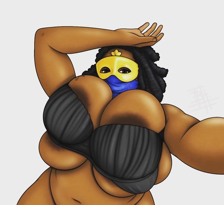 Naken lekkede OnlyFans-bilde av Maskedjuggs