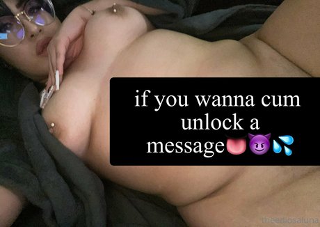 Foto desnuda filtrada de OnlyFans de Theediosaluna