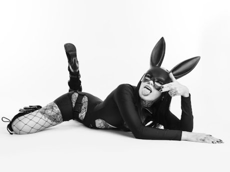 Naakte gelekte OnlyFans-foto van Darcy Diamond