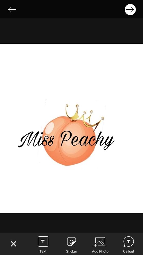 Nahá fotka uniklých OnlyFans od Miss Peachy