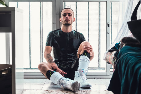 Naken lekkede OnlyFans-bilde av David Luca