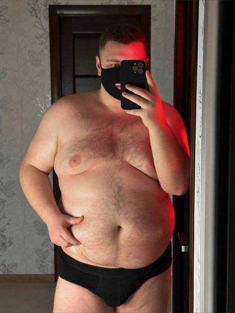 Naakte gelekte OnlyFans-foto van Chubbyalex