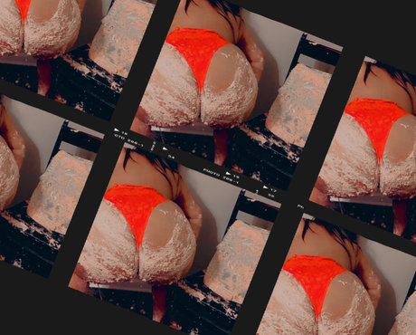 Naakte gelekte OnlyFans-foto van Anika Summers