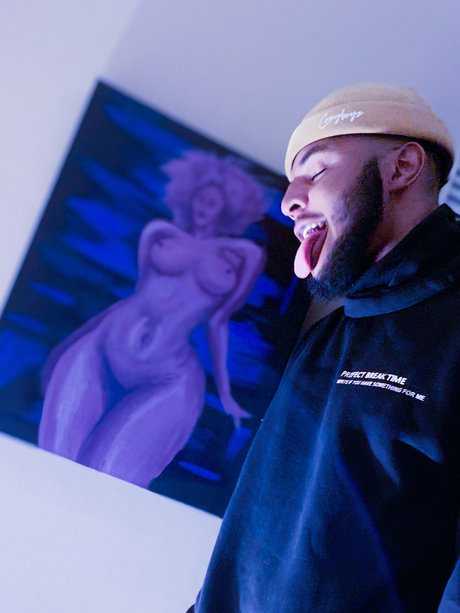 Naken lekkede OnlyFans-bilde av Slim