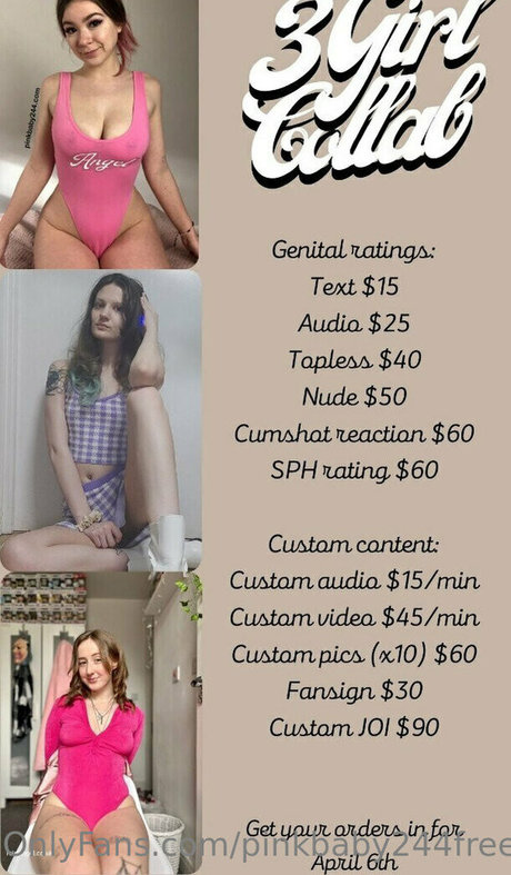 Foto di nudo di fuga di OnlyFans di Pinkbaby244free