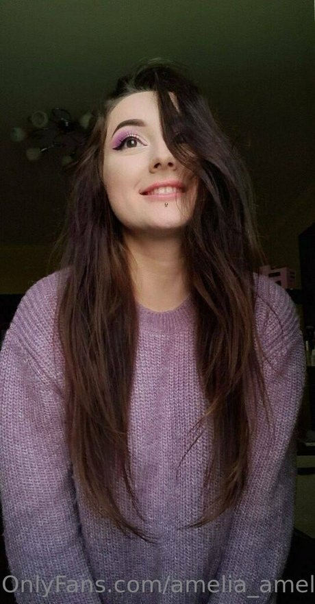 Alasti lekkinud OnlyFans-i pilt Ameliaameli