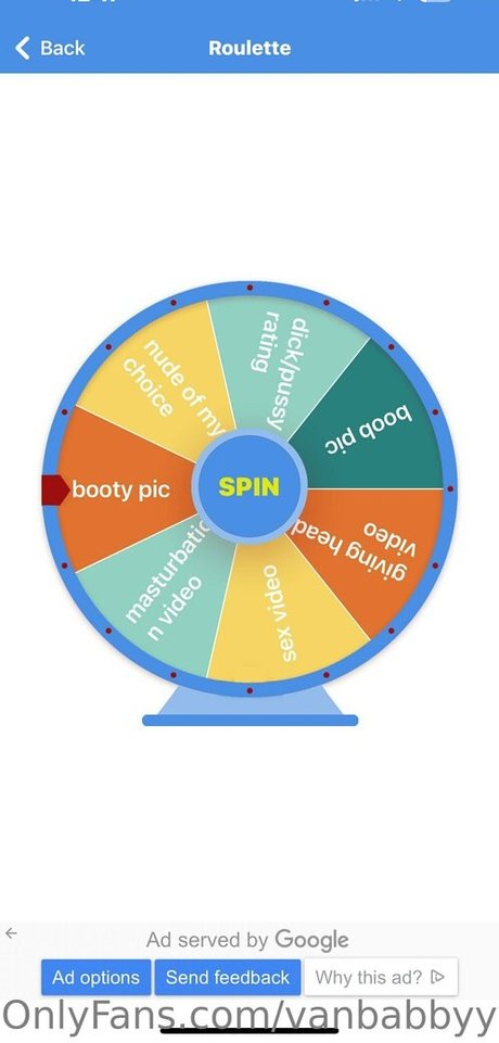 Naken läckt OnlyFans-bild av Vanbabbyyy