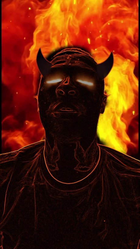 Naakte gelekte OnlyFans-foto van Ace Chilly