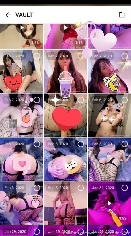 Nahá fotka uniklých OnlyFans od Vanessavalentinafree