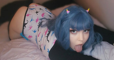 Naakte gelekte OnlyFans-foto van Miss Rosie