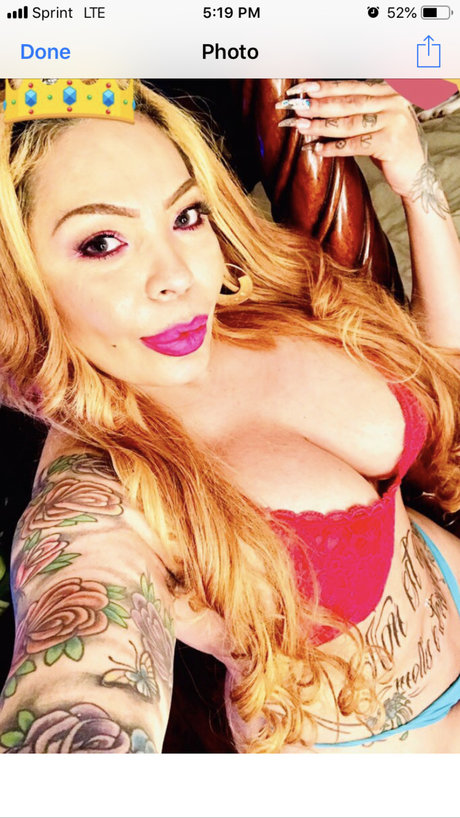 Nahá fotka uniklých OnlyFans od Rihanna Swarovski