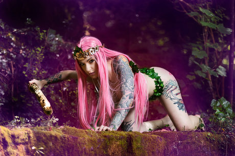 Naken läckt OnlyFans-bild av Z0mbiikitty