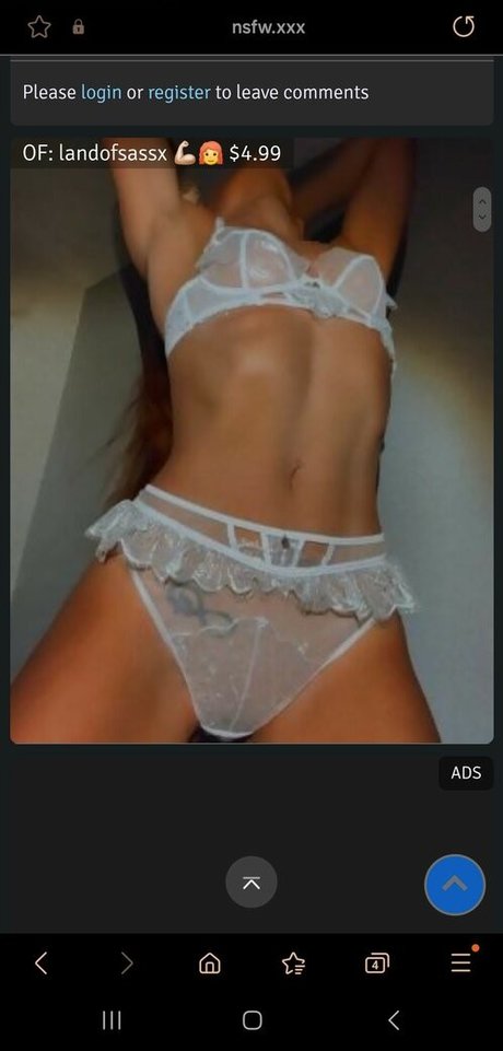 Nacktes geleaktes OnlyFans-Foto von Landofsassx