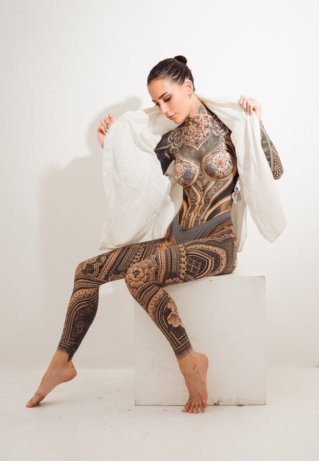 Foto di nudo di fuga di OnlyFans di Leah Blum