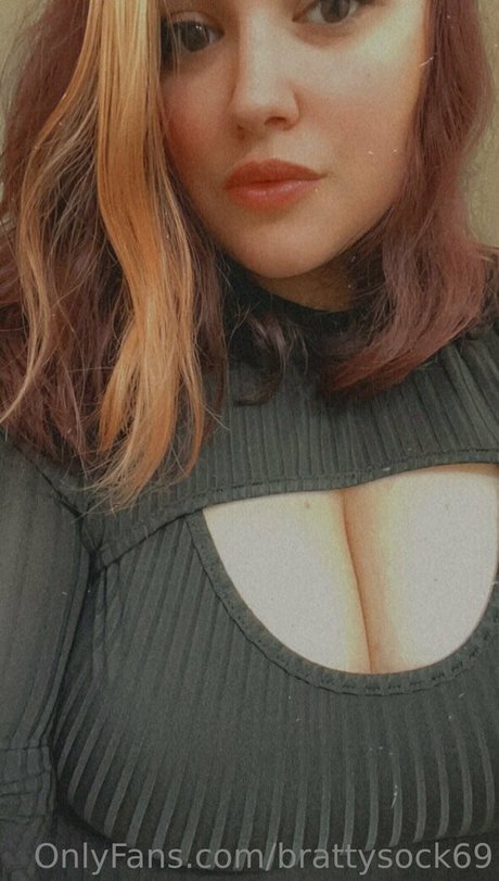 Naakte gelekte OnlyFans-foto van Brattysocks69